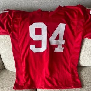 Stitched smith 49ers jersey